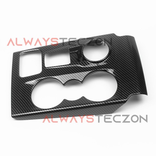 Carbon Fiber Style Gear Shift Panel Cover Trim For Ford Escape 2020-2024 - Picture 2 of 6