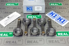 K1 Technologies 143mm Forged H-Beam Connecting Rods Volvo B5254 2.5L 20V
