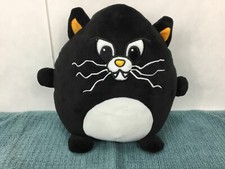 Squishy Soft Black N White Cat Impact Merchandise 8  Tall.