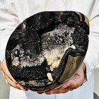 8.29LB Natural Turtle Back Stone Dragon Crystal Cave Crack Gem Healing — photo 3
