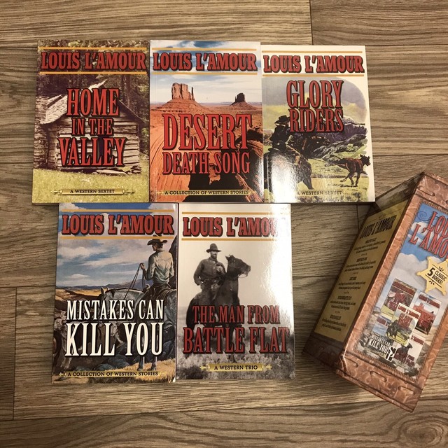 Louis L’Amour Classic Book Box Set Paperbacks Western