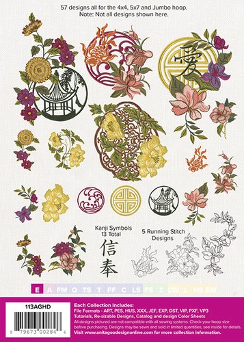 Anita Goodesign Embroidery Design Full Collections CDs: Your Choice of One - Imagen 95 de 99