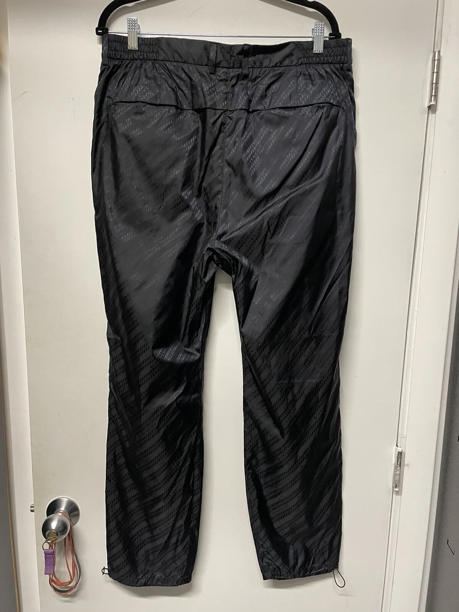 GIVENCHY PARIS Printed Designer Track Pants Black Size 52 eBay
