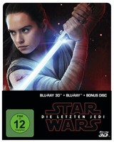 Star Wars: Die Letzten Jedi (2D & 3D Steelbook Edition) [3D Blu-Ray] [Limited Ed