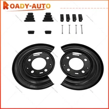 2x Rear Brake Dust Shield Plate for Ford F-250 Super Duty F-350 F-450 Super Duty