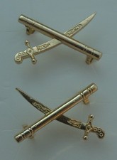 1 Pair General Officer Shoulder Strap Rank Badges - New - British Army