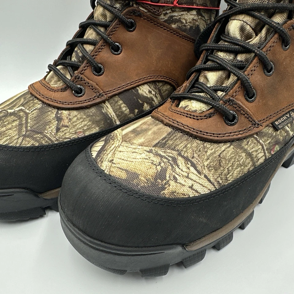 Botas Rocky Core Impermeables 800G 3M Aisladas 8' - Marrón y Roble Musgo - 10 *NUEVAS* Foto 3 de 4