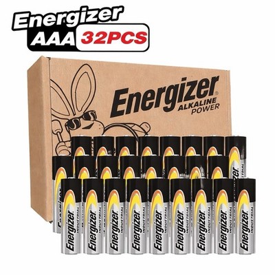 Energizer AAA Alkaline Batteries 32 Pack Industrial 1.5V LR03 Exp 2035+