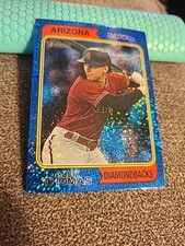 2023 Topps Heritage Alex Thomas Blue Sparkle Refractor #6 Ungraded
