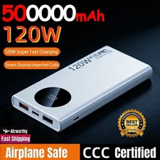 120W 50000mAh High Capacity Power Bank Super Fast Charge Power Bank