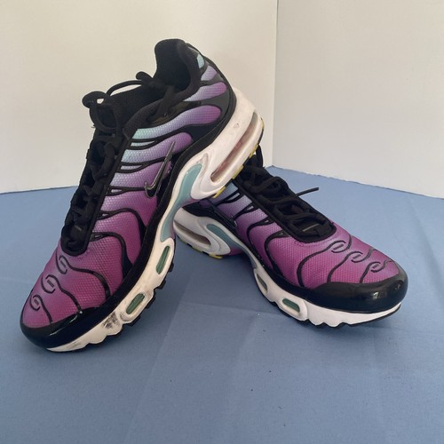 Nike Air Max Plus Gradient Black Purple Size 6Y