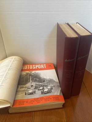Autosport Vol VII VIII IX Bound Auto sport Magazines 1953-1954  READ