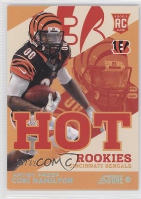 2013 Score Hot Rookies Artist Proof 15/32 Cobi Hamilton #40 RC 0c2