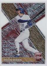 2019 Panini Elite Extra Edition Status Red Die-Cut 10/99 Devin Mann #121 nd3