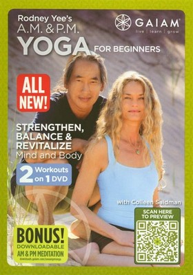 Rodney Yee's : A.M & P.M Yoga for Beginners DVD