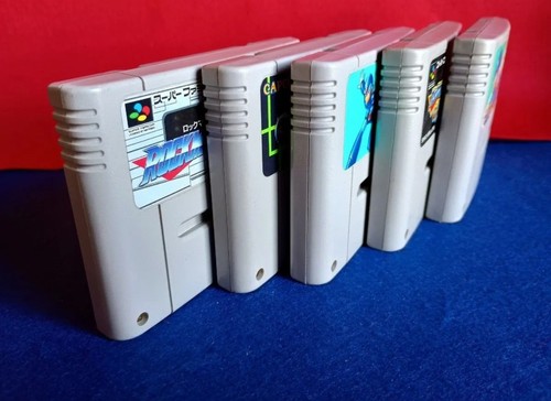 Nintendo Super Famicom Rockman 7, X, X2, X3, Rockman&Forte 5 Set From Japan SFC - Picture 5 of 12