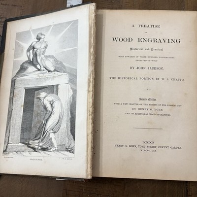 A Treatise Of Wood Engraving By John Jackson Second Edition Henry G Bohn C 1861