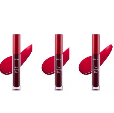[3-PACK] DRACULA RED LIP STAIN - ETUDE Fan Fav