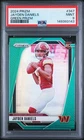2024 PANINI PRIZM GREEN PRIZM #347 JAYDEN DANIELS ROOKIE RC PSA 9