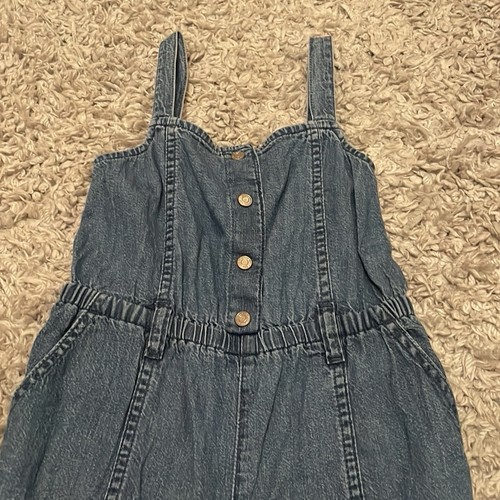 GAP Kids Denim Jumpsuit, Size S (6-7) - Picture 3 of 6