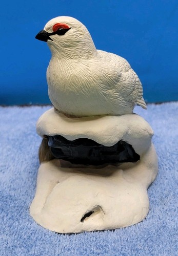 Franklin Mint 1989 - A.J. Rudisill Gamebirds Of the World - Rock Ptarmigan - Imagen 2 de 7
