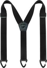 Hidden Suspenders for Men Under Clothes with 3 Snap Loop 1.48" Wide 