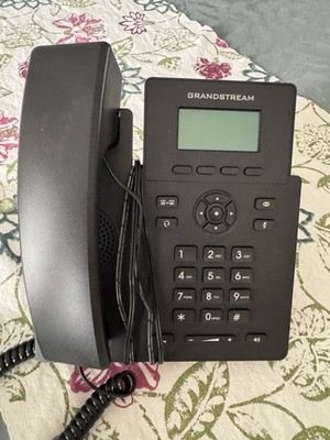 Grandstream GRP2601 IP Desk Phone 2-Line Speakerphone Ethernet Black