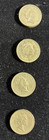 British One Pound Coin Lot Featuring  Queen Elizabeth II Lot Of 4 — photo 1