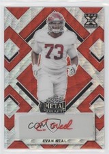 2022 Leaf Metal Draft Red Wave 3/4 Evan Neal #BA-EN1 Auto v7j