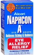 NAPHCON-A Eye Drops, 15-mL NEW STOCK PHARMACY FRESH Ex1/27
