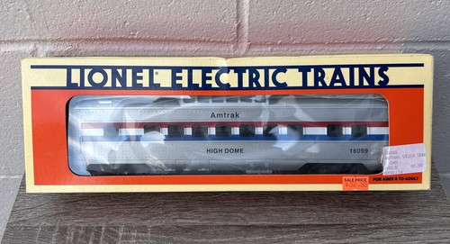 Coche de pasajeros Lionel 6-16099 Amtrak “High Dome” calibre O NOS iluminado O27 | Zustand: New