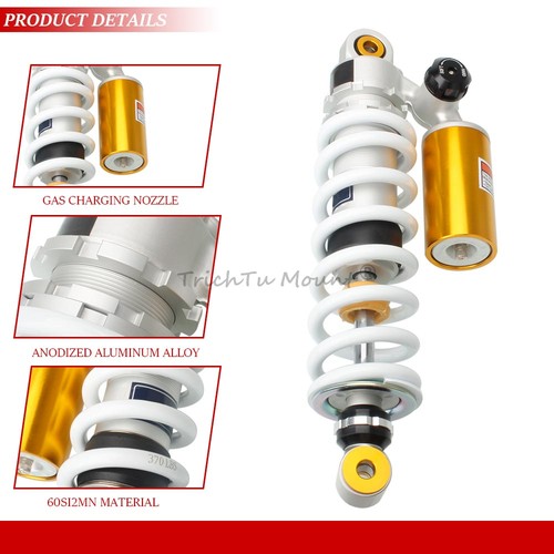 Motocycle Rear Shock Absorber For Yamaha Banshee 350 YFZ350 Spring White 1987-06 - Picture 4 of 19