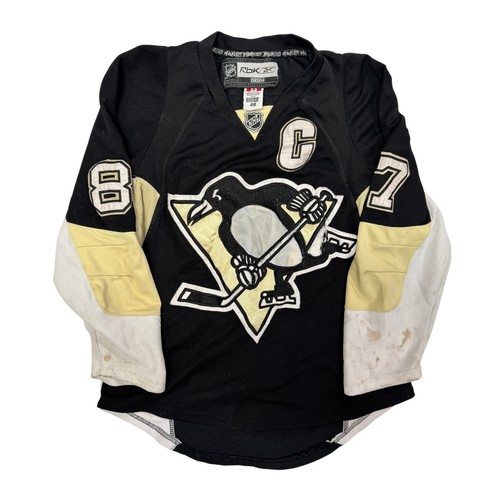 Reebok CCM Sidney Crosby Pittsburgh Penguins NHL Jersey 87 Mens 48 Black