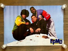 Listing image for EPMD Vintage 1988 RUSH Productions Winterland Poster NEW Dead Stock Rolled 60