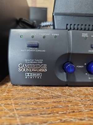 アンプ Cambridge SoundWorks PlayWorks 2500 Cambridge SoundWorks Desktop Theaters 2500 Sound System. For Parts