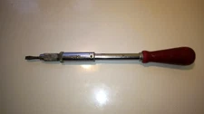 Vintage spiralux Spiral Ratchet Push Drill Screw Driver Retro Tool