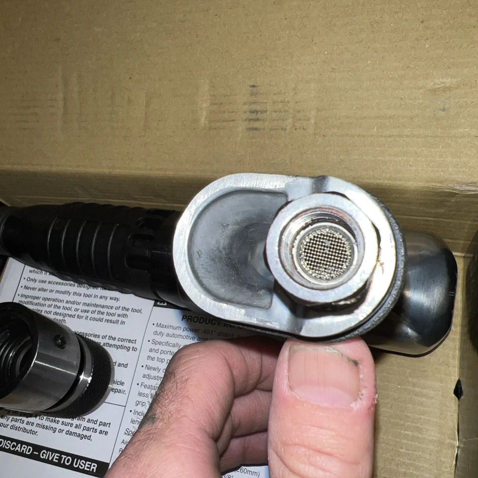 Martillo neumático Astro 401K - vástago de 0,401" -THOR- de barril largo / remachadora Foto 4 de 4