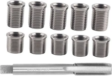 Spark Plug Thread Repair kit, M10x1.0 Bolt, M12x1.0 Bolt Tap