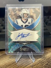 2024 Panini Select Sign. Auto Green Wave #/5 No. SSP-JHR Johnny Hekker Auto