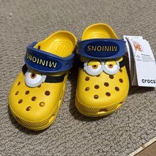 Minions Crocs Slip-On Clogs Unisex Kids Kawaii sz C11