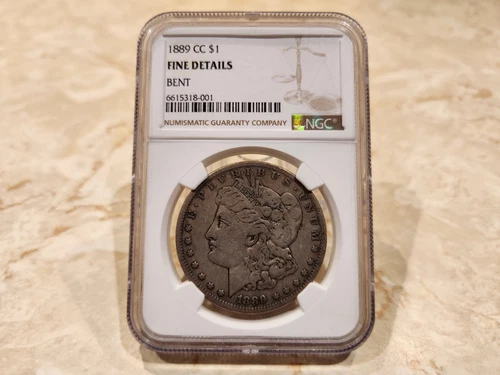 1889 CC Morgan Silver Dollar NGC Fine Details (((KEY DATE COIN))) 🔥🔥🔥🔥