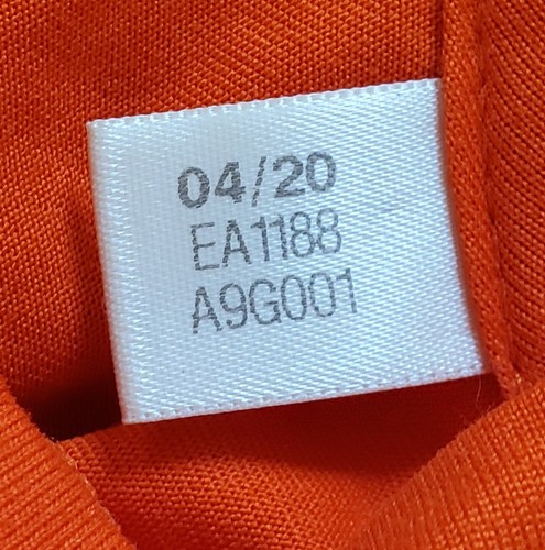 Adidas Miami Hurricanes Orange Creator Tee Long Sleeve Shirt - Size XL - EUC - Picture 6 of 9