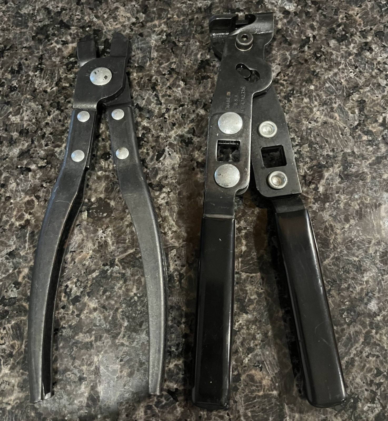 BLUE-POINT Tools CV Boot Ear-type Crimper Pliers (YA3080) & CV BOOT Clamp Pliers