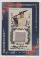 2011 Topps Allen & Ginter's Framed Mini Relics Mark Teixeira #AGR-MT 2r6