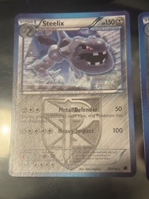  Pokekon  B&W Plasma Freeze Steelix Reverse Foil & Non Foil 