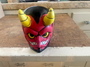 Red Dwarf Red Devil Tiki Mug, Las Vegas Tiki Bar Limited Edition with box