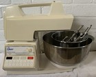 Vintage OSTER 16-Speed Electronic Touch Control Kitchen Center Mixer Set Tested — photo 1