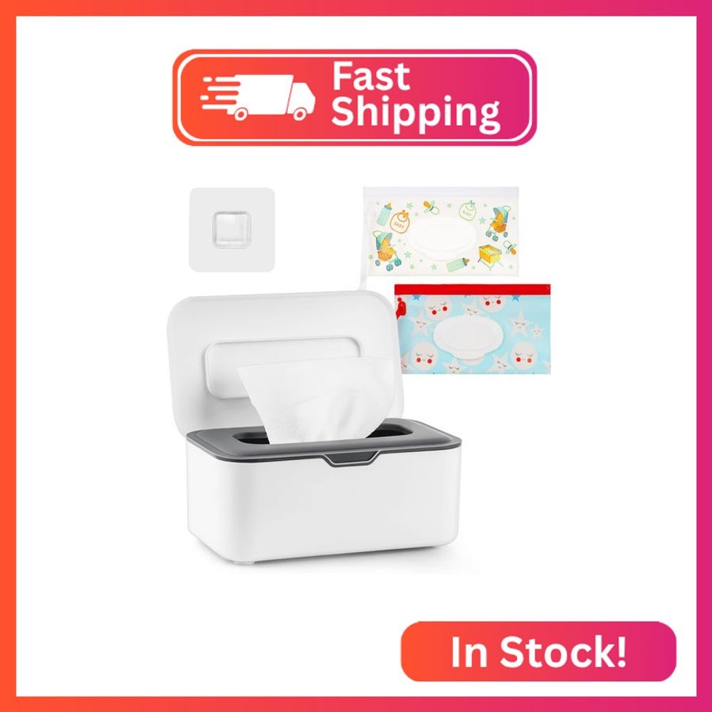 Whiidoom Baby Wipes Dispenser Wipes Holder Wipes Container C