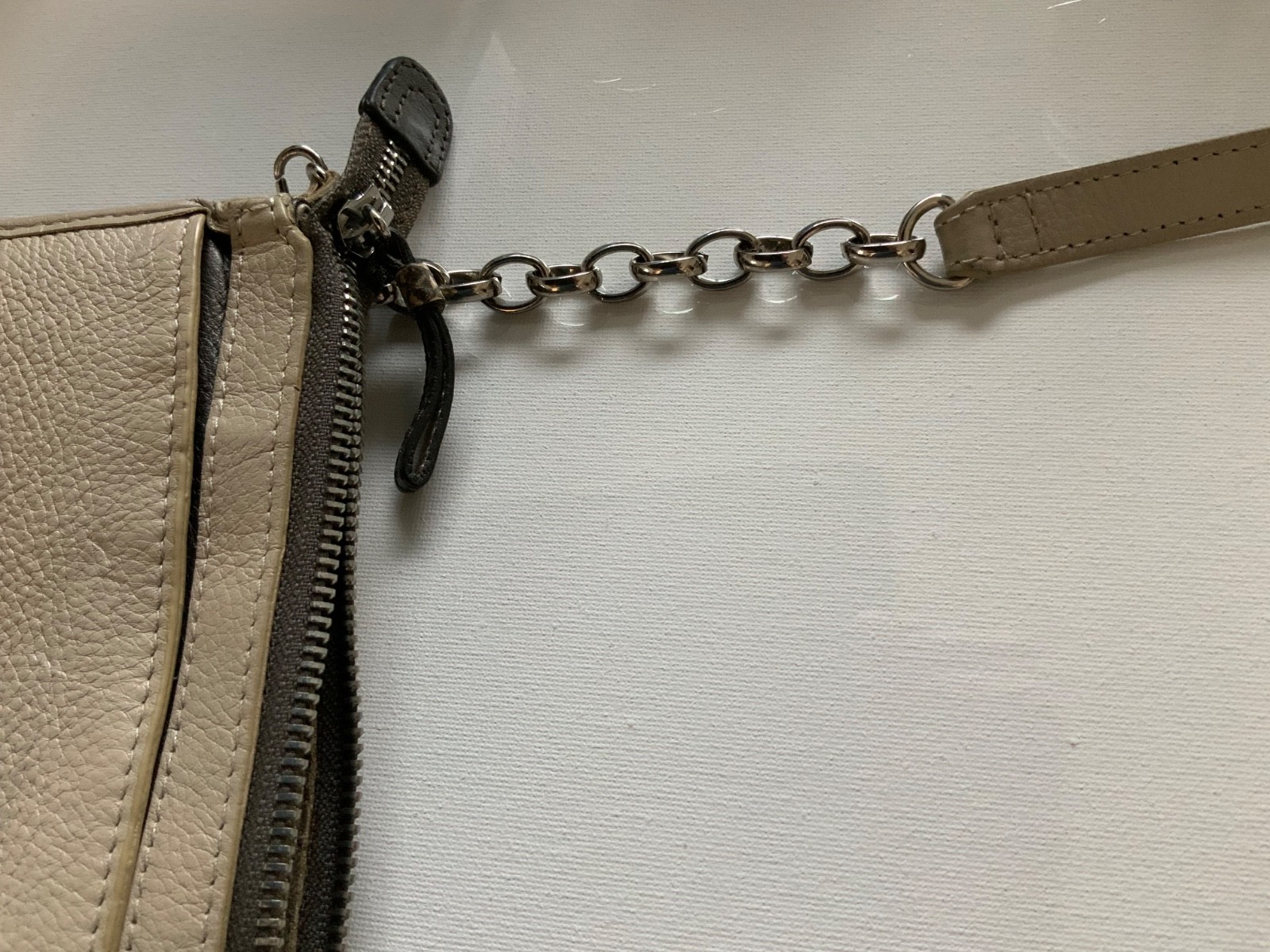 Brighton Python BEIGE Faux Snakeskin Crossbody Pu… - image 9