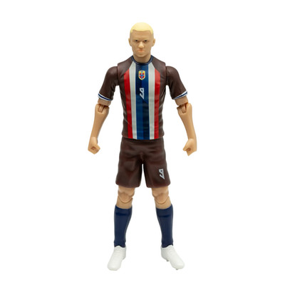 Banbo Toys SOCKERS Norway Erling Haaland 8'' Collectible Soccer Action Figure
